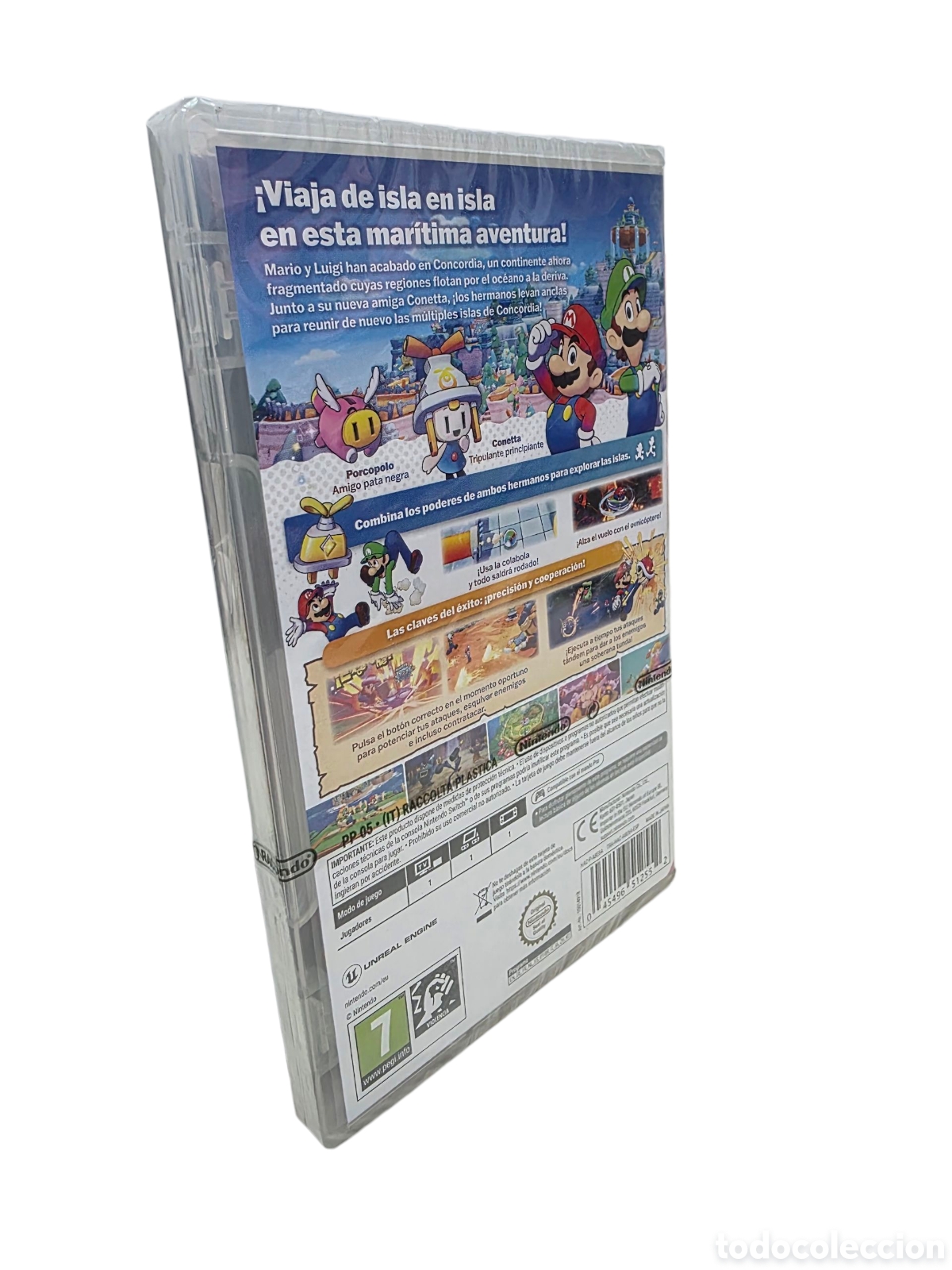 Videojuegos y consolas Nintendo Switch de segunda mano: Switch Mario & Luigi Conexion Fraternal Precintado - Foto 6