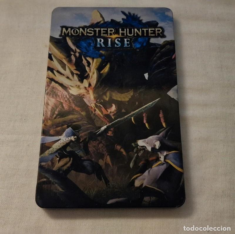 Videojuegos y consolas Nintendo Switch de segunda mano: Monster Hunter Rise (Steelbook) Switch - Foto 1