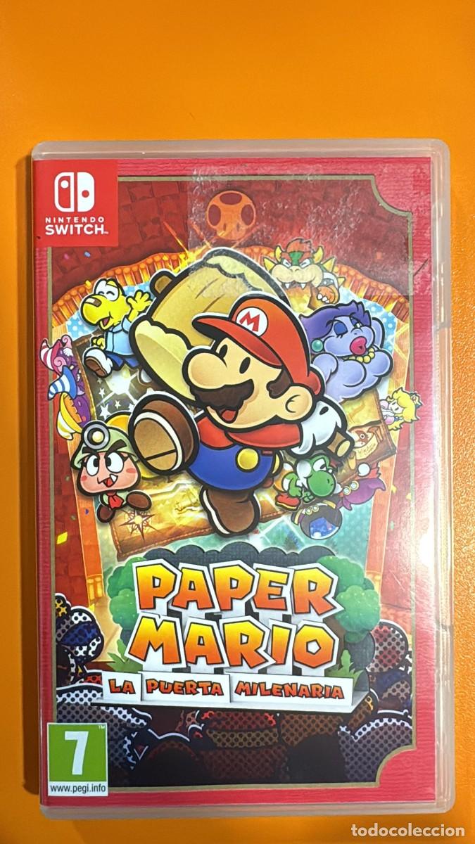 Videojuegos y consolas Nintendo Switch de segunda mano: Paper Mario - La puerta milenaria [SWITCH] - Foto 1