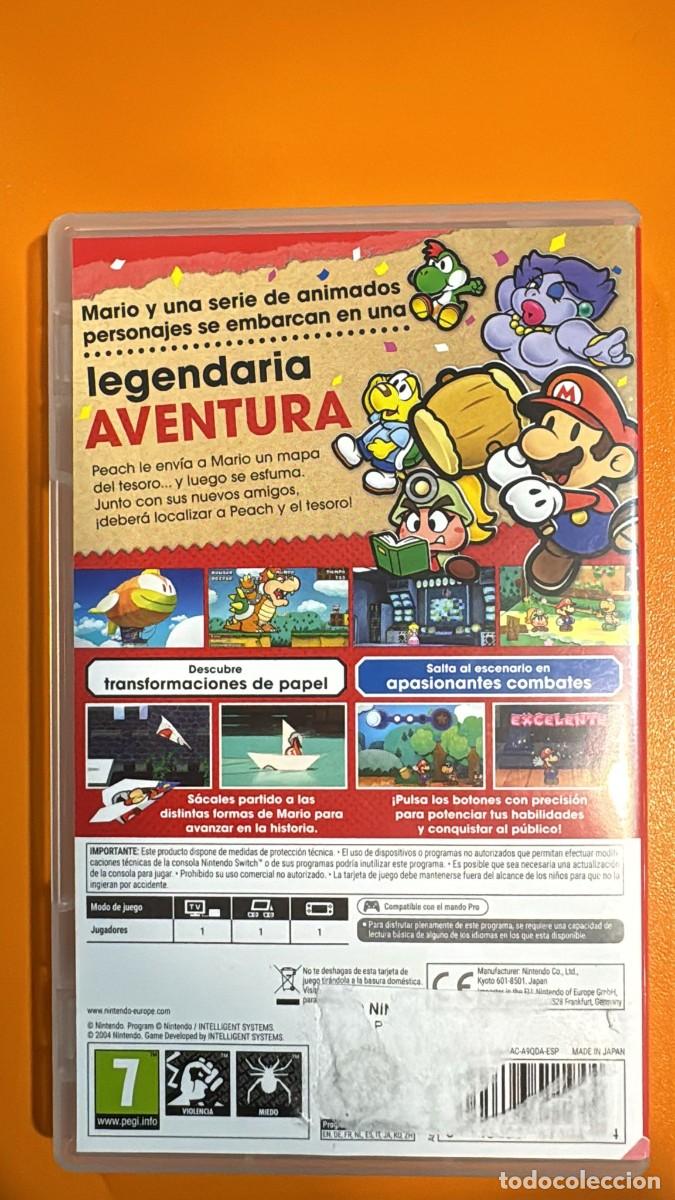 Videojuegos y consolas Nintendo Switch de segunda mano: Paper Mario - La puerta milenaria [SWITCH] - Foto 2