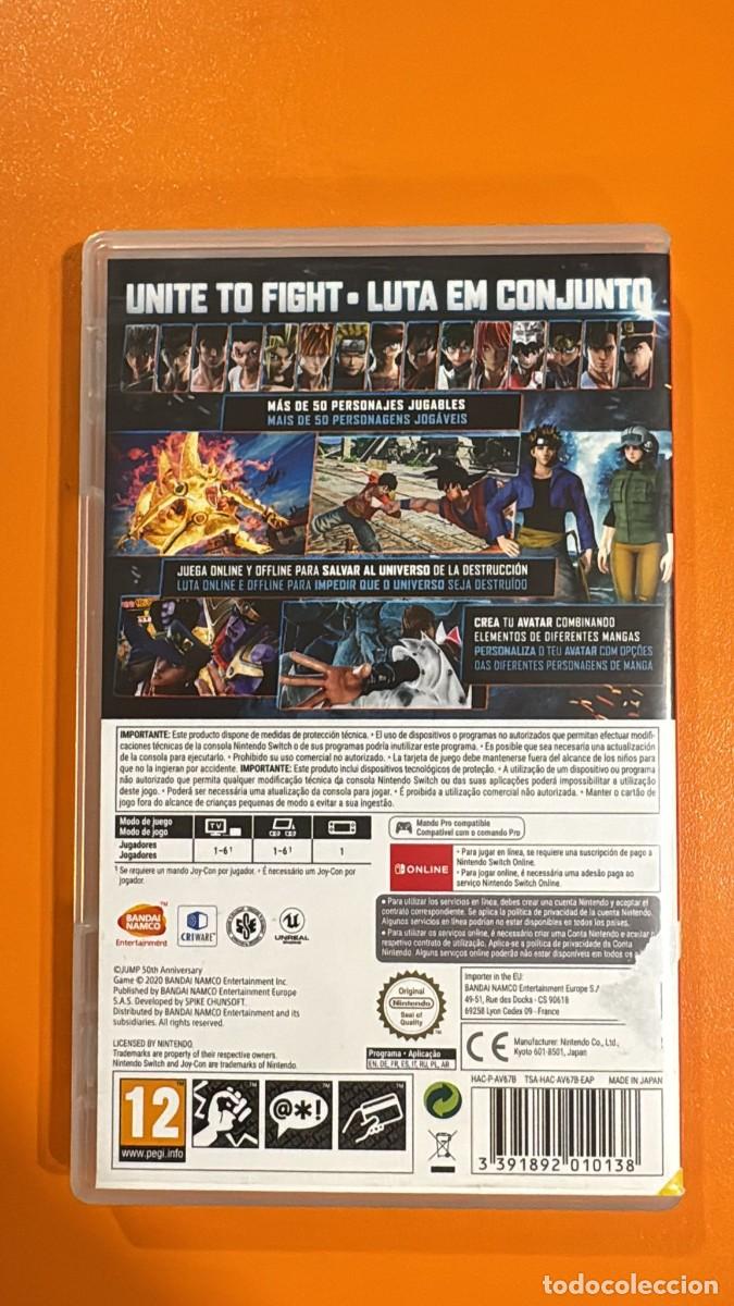 Videojuegos y consolas Nintendo Switch de segunda mano: Jump Force Deluxe {SW] - Foto 2