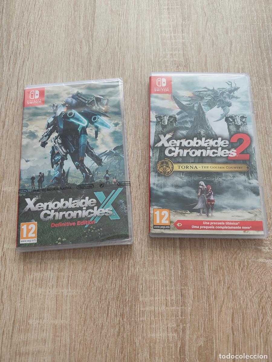 Videojuegos y Consolas Nintendo Switch de segunda mano: Lote Xenoblade Chronicles Switch