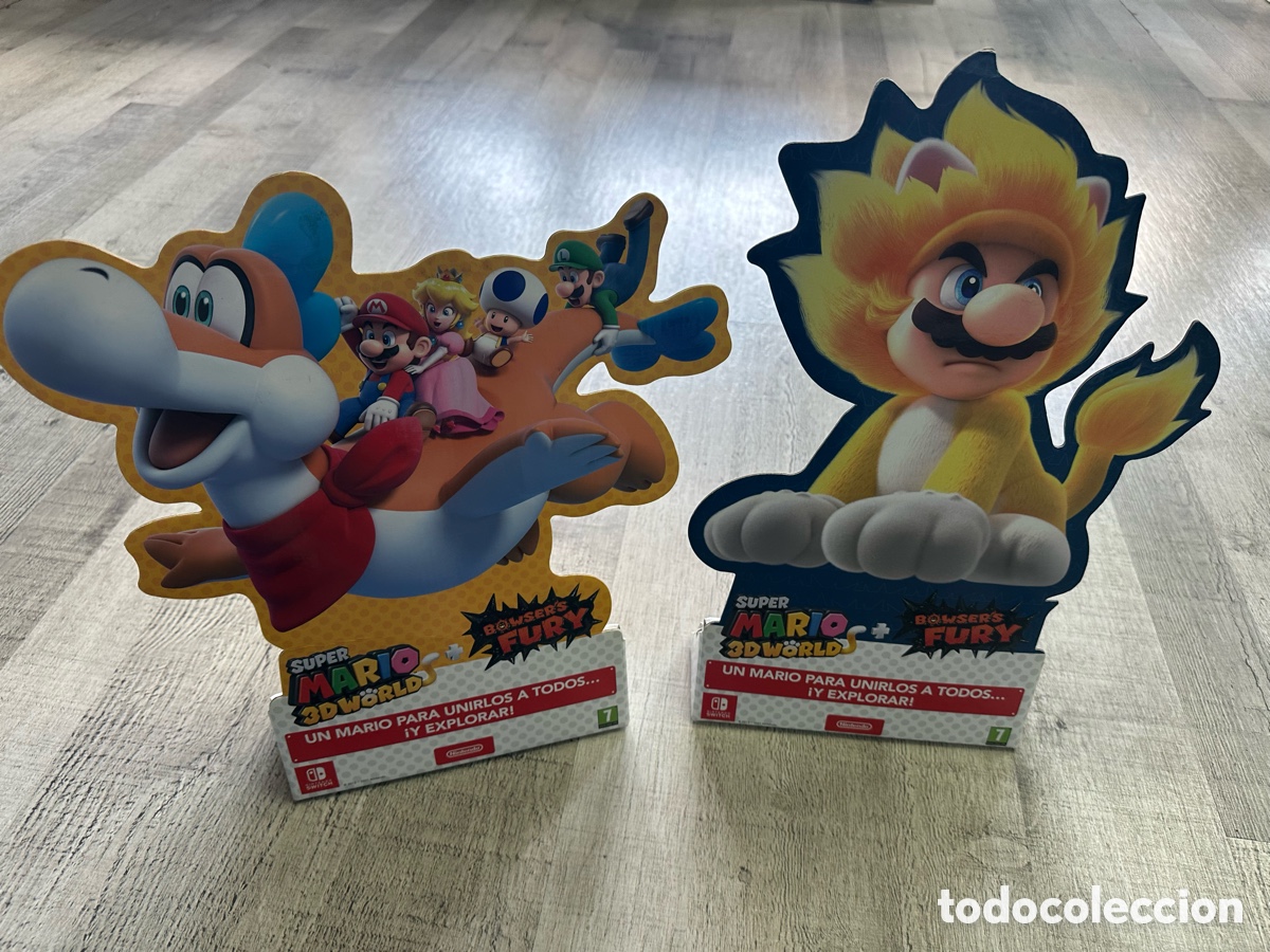 Jeux Vid&eacute;o et Consoles: Publicitad 2 Display publicidad Nintendo s&uacute;per Mario