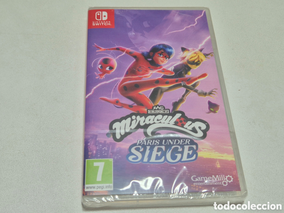 Videojuegos y Consolas Nintendo Switch de segunda mano: Miraculous Paris Under Siege .Switch