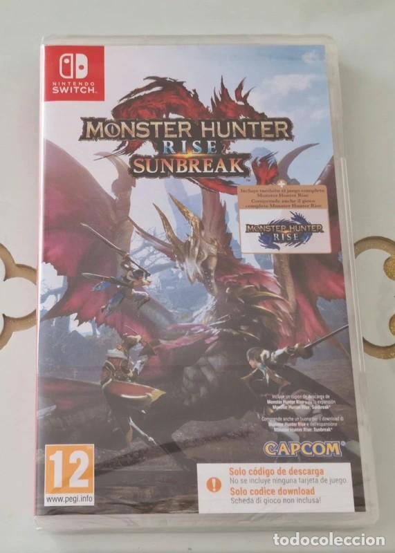 Videojuegos y Consolas Nintendo Switch de segunda mano: Monster Hunter Rise Sunbreak Switch