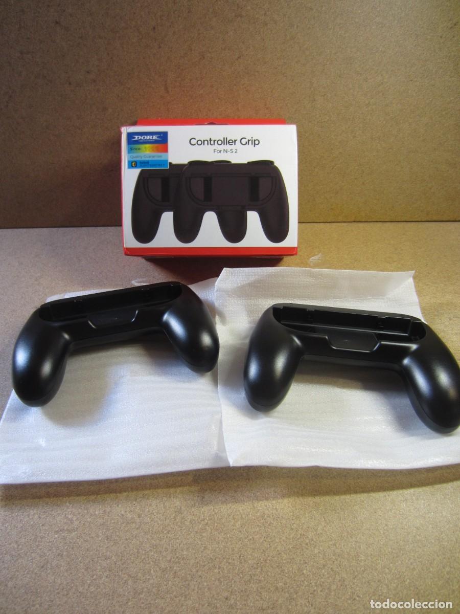 Videojuegos y Consolas Nintendo Switch de segunda mano: Adaptador Ergon&oacute;mico para Mandos Joy-Con Compatible con Nintendo Switch 2 (Lote A)