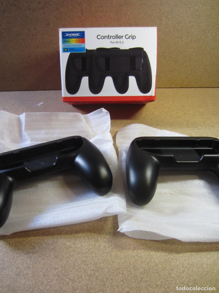 Videojuegos y Consolas Nintendo Switch de segunda mano: Adaptador Ergon&oacute;mico para Mandos Joy-Con Compatible con Nintendo Switch 2 (Lote B)