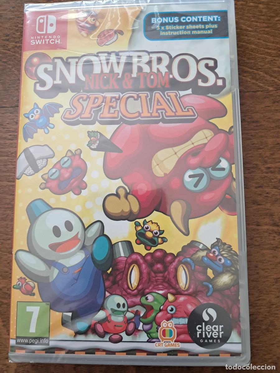 Videojuegos y Consolas Nintendo Switch de segunda mano: SNOW BROS SPECIAL - NINTENDO SWITCH NUEVO PRECINTADO