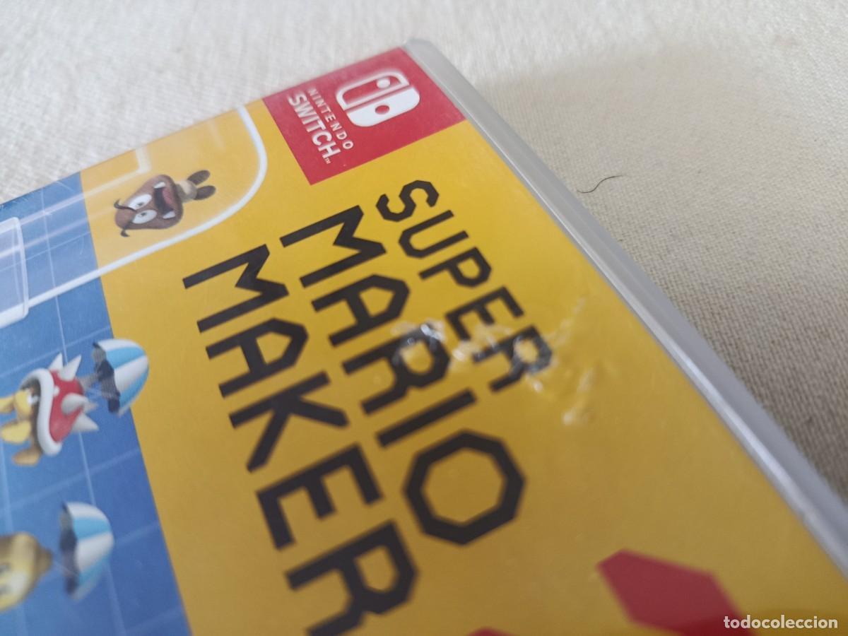 Videojuegos y consolas Nintendo Switch de segunda mano: Caja y car&aacute;tula Nintendo switch - super Mario maker 2 - Foto 3