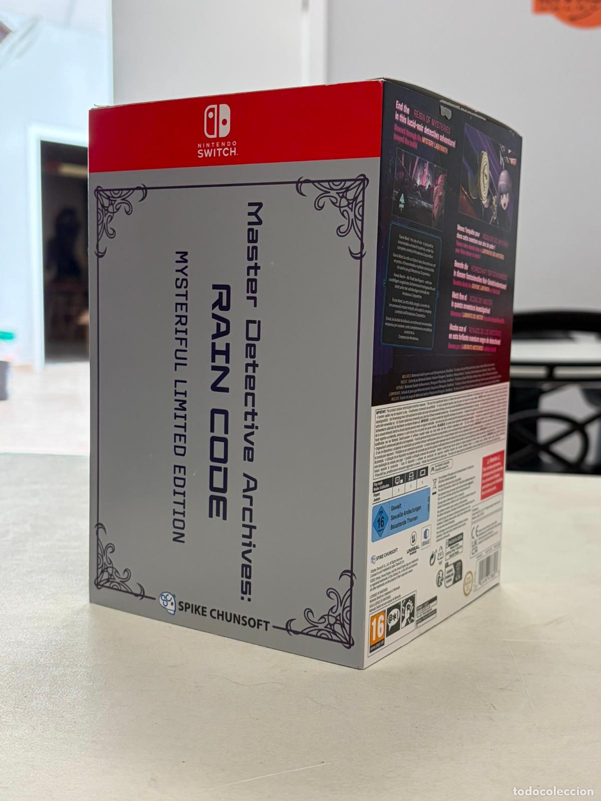 Videojuegos y Consolas Nintendo Switch de segunda mano: RAIN CODE Mysteriful Limited Edition Switch Nintendo