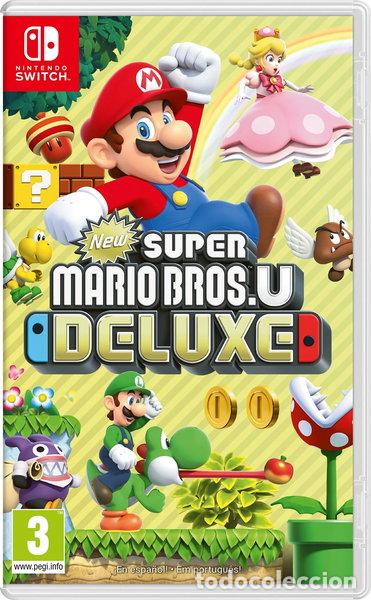 Videojuegos y Consolas Nintendo Switch de segunda mano: New Super Mario Bros. U Deluxe- 0045496423803