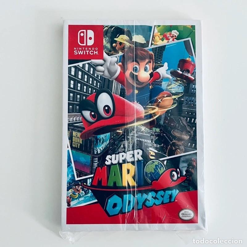 Videogiochi e Consoli: LIBRO GUIA Super Mario Odyssey Nintendo Switch en espa&ntilde;ol nuevo tama&ntilde;o A5 (no es el juego)