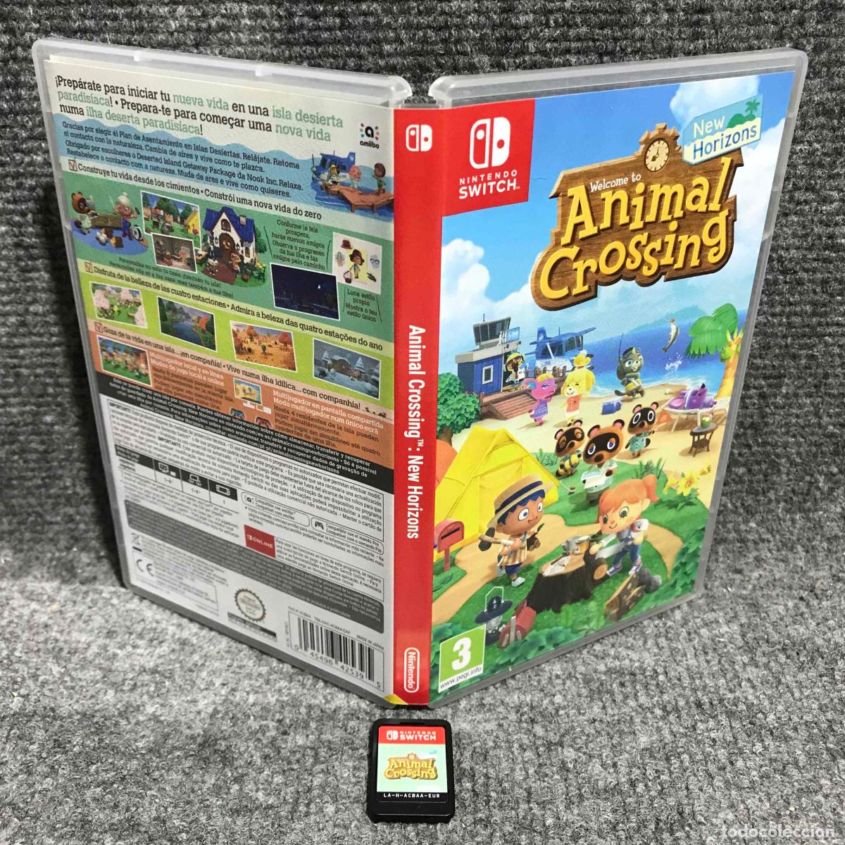 Videojuegos y Consolas Nintendo Switch de segunda mano: ANIMAL CROSSING NEW HORIZONS NINTENDO SWITCH