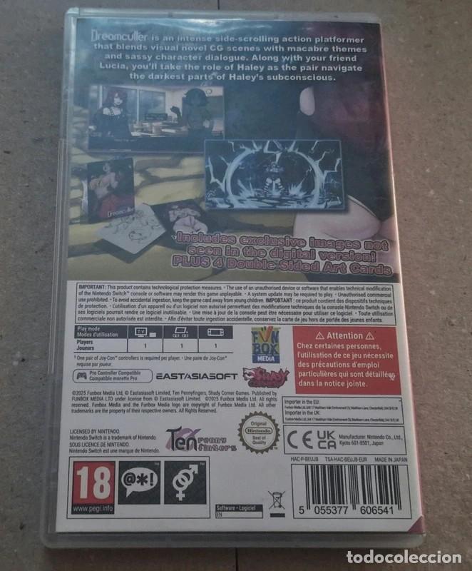 Videojuegos y consolas Nintendo Switch de segunda mano: Dreamcutter Nintendo Switch - Foto 2