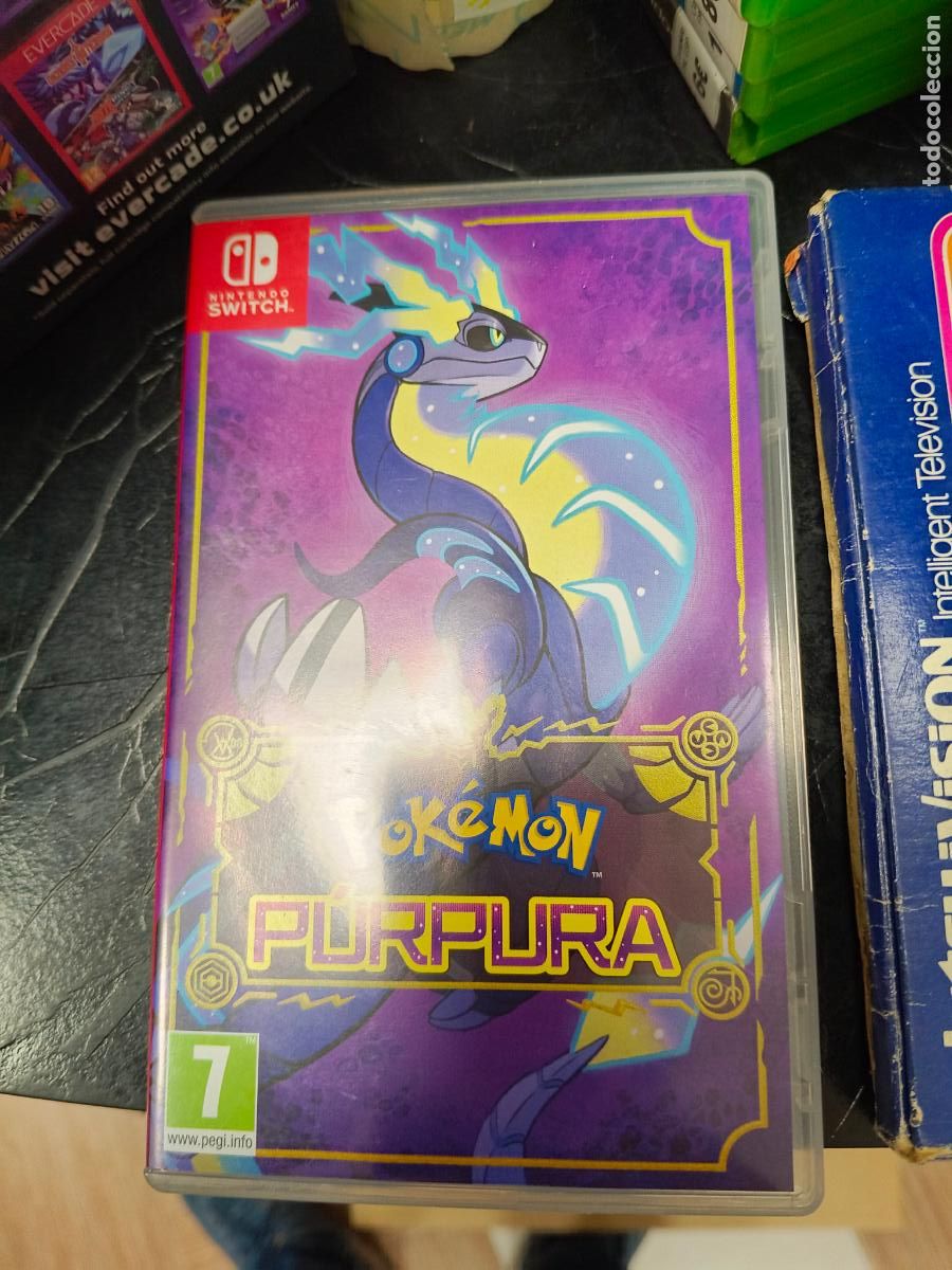 Video Games and Consoles Nintendo Switch: Pokemon Purpura - Nintendo switch - PAL ESP