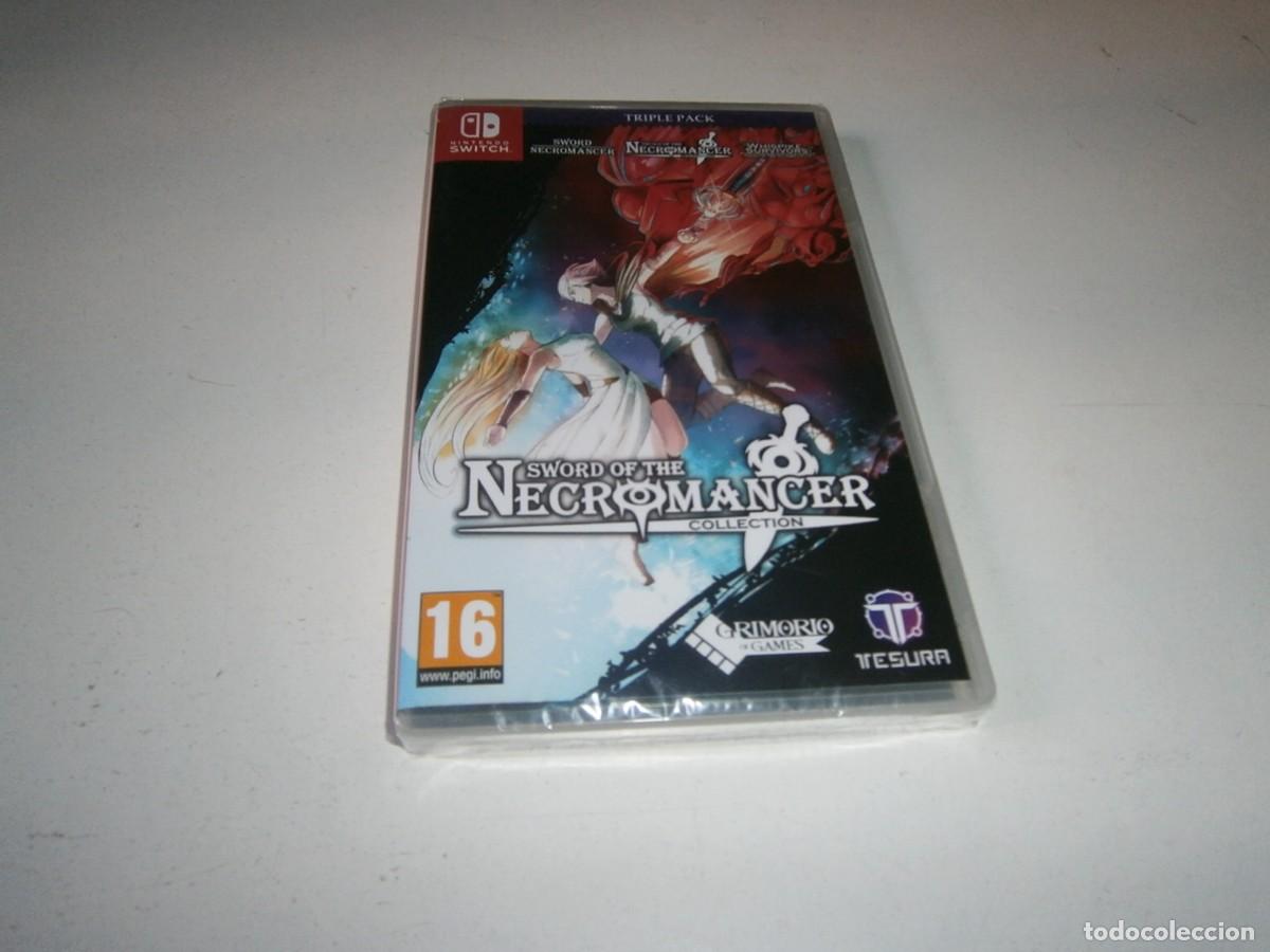 Videojuegos y Consolas Nintendo Switch de segunda mano: SWORD OF THE NECROMANCER COLLECTION NINTENDO SWITCH PAL NUEVO PRECINTADO