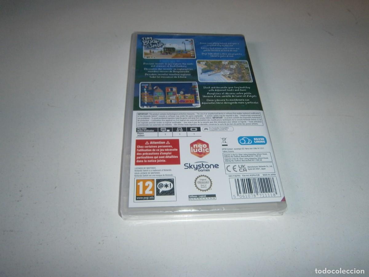 Videojuegos y consolas Nintendo Switch de segunda mano: TINY BOOKSHOP NINTENDO SWITCH PAL NUEVO PRECINTADO - Foto 2