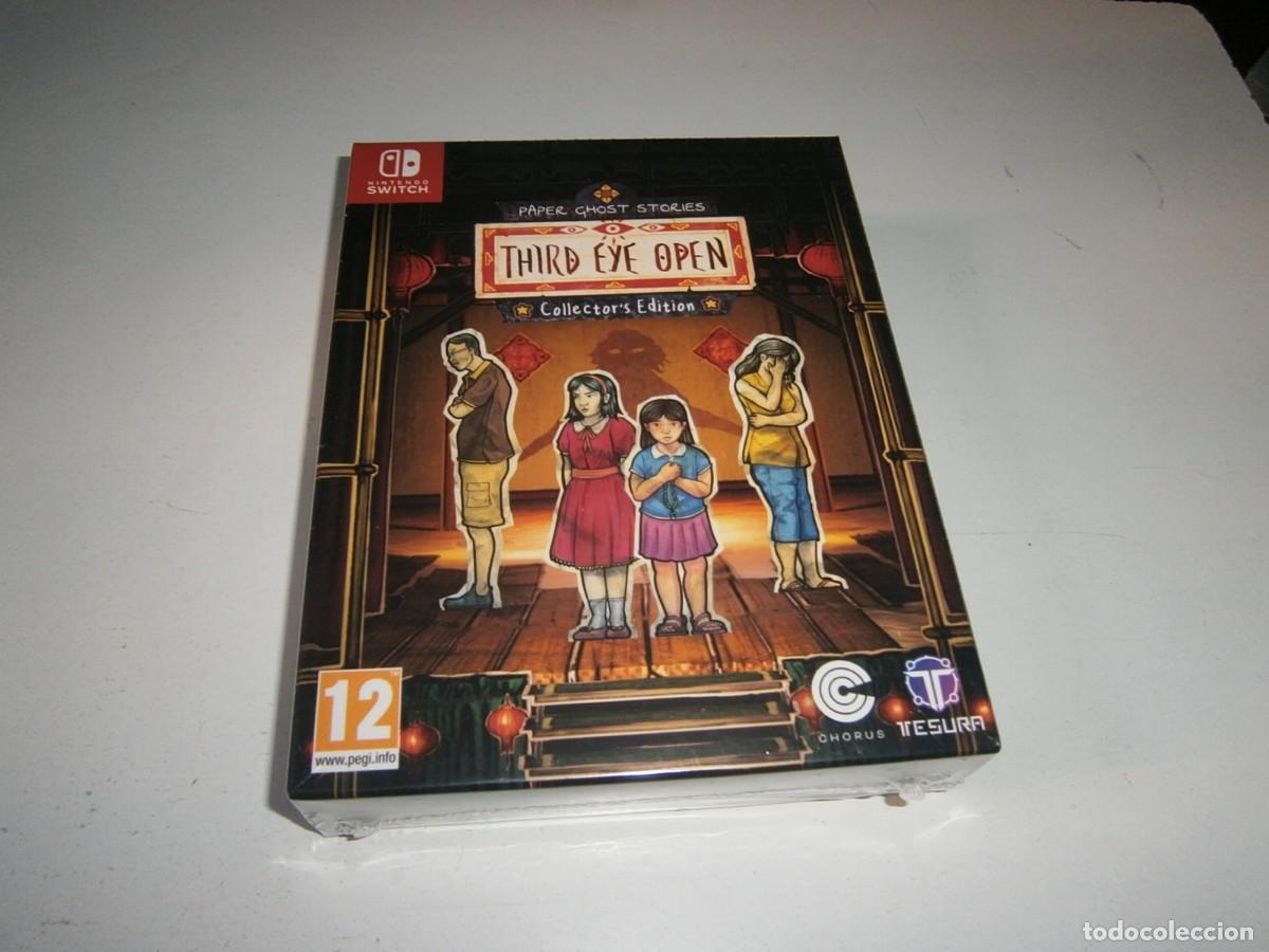Videojuegos y consolas Nintendo Switch de segunda mano: PAPER GHOST STORIES THIRD EYE OPEN NINTENDO SWOTCH - Foto 1
