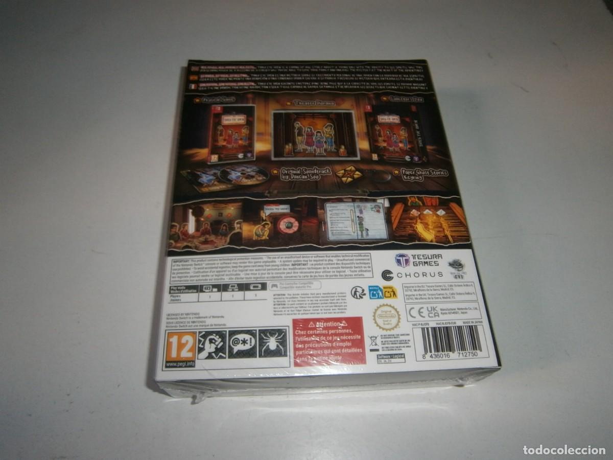 Videojuegos y consolas Nintendo Switch de segunda mano: PAPER GHOST STORIES THIRD EYE OPEN NINTENDO SWOTCH - Foto 2