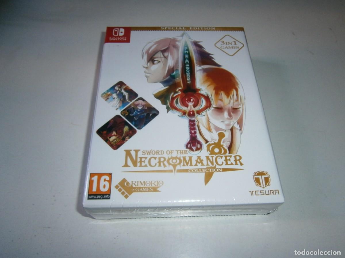 Videojuegos y Consolas Nintendo Switch de segunda mano: SWORD OF THE NECROMANCER COLLECTION NINTENDO SWITCH EPECIAL EDITION