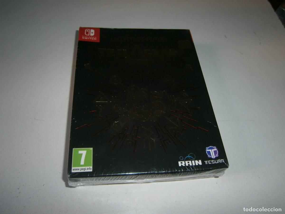 Videojuegos y Consolas Nintendo Switch de segunda mano: TESLAGRAD POWER PACK NINTENDO COLLECTOR'S EDITION PAL NUEVO PRECINTADO