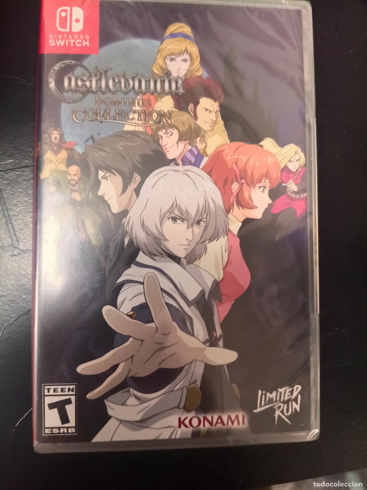 Videojuegos y Consolas Nintendo Switch de segunda mano: Castlevania Dominus Collection - Nintendo Switch limited run - nuevo precintado