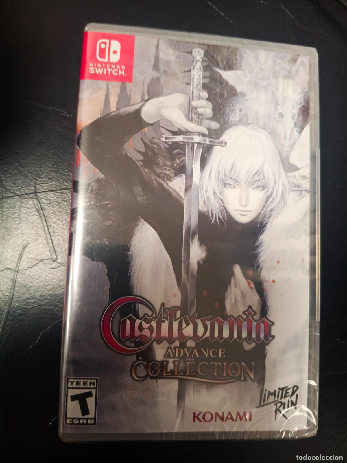 Videojuegos y Consolas Nintendo Switch de segunda mano: Castlevania Advance Collection - Nintendo Switch limited run - nuevo precintado