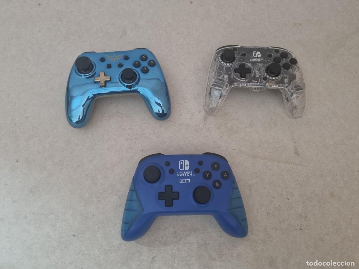 Videojuegos y Consolas Nintendo Switch de segunda mano: Lote de 3 mandos para Nintendo Switch