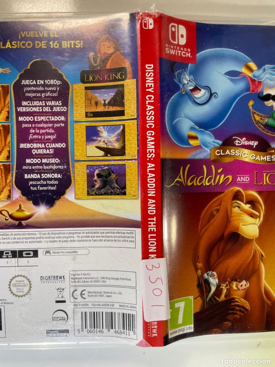 Videojuegos y consolas Nintendo Switch de segunda mano: Disney Classic Games - 5060146468411 - SWITCH - Foto 5