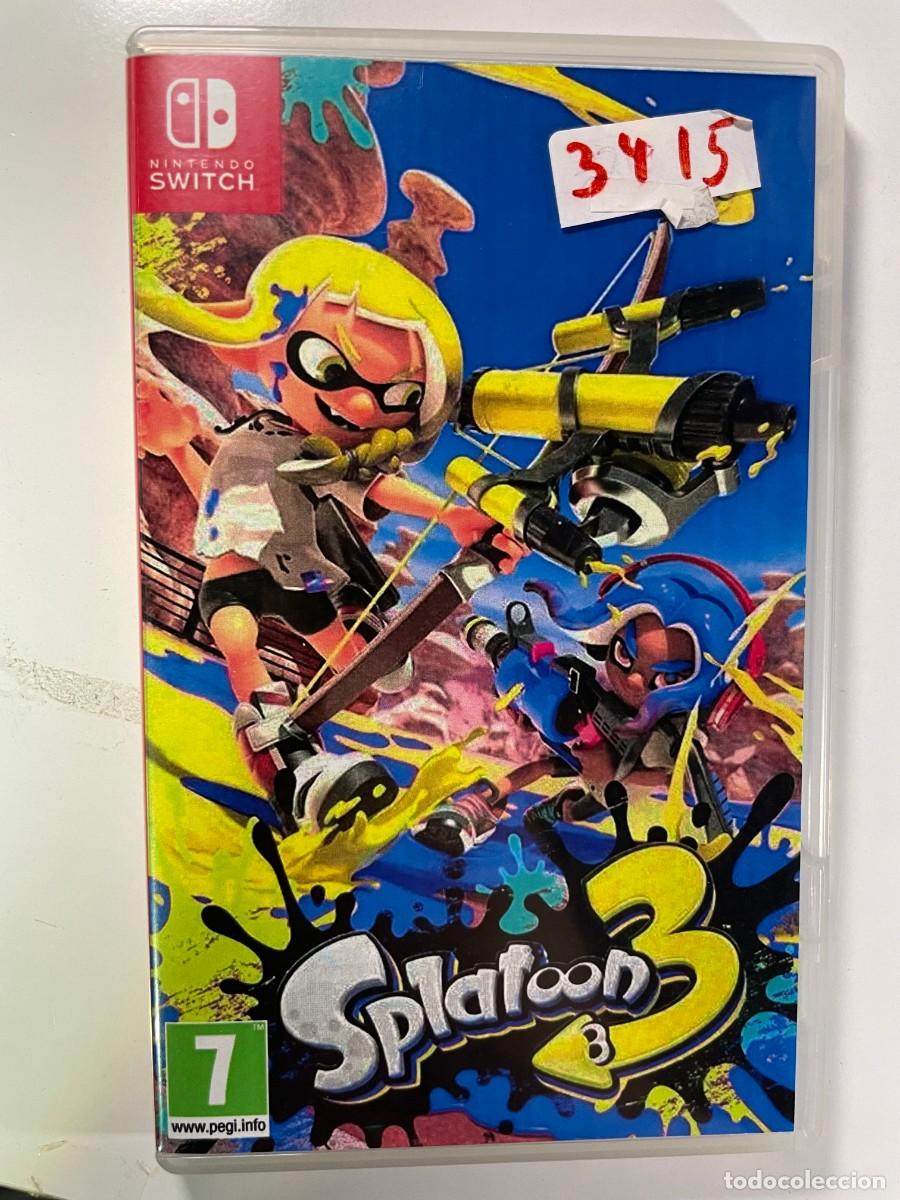 Videojuegos y Consolas Nintendo Switch de segunda mano: Splatoon 3 - 045496510626 - SWITCH