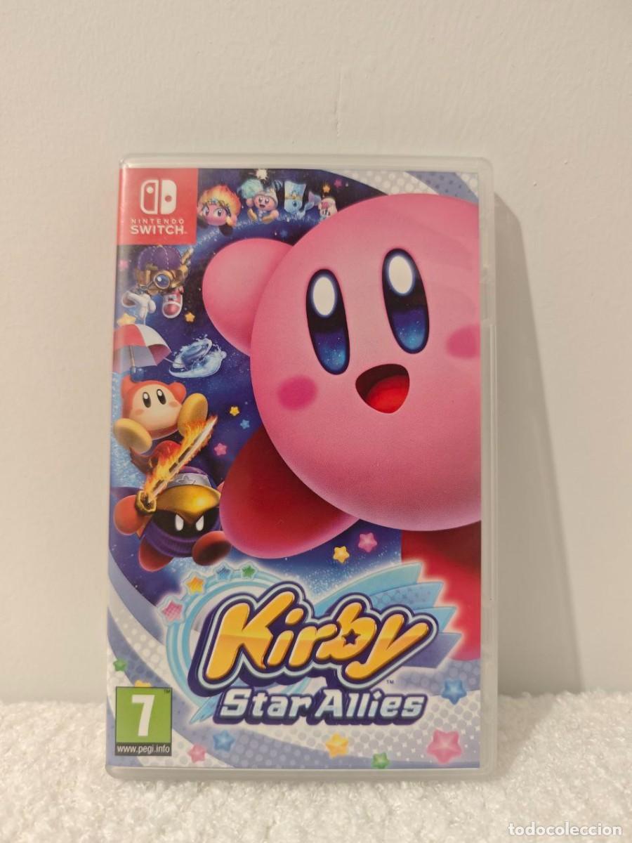 Videojuegos y Consolas Nintendo Switch de segunda mano: Kirby Star Allies Switch - Pal Espa&ntilde;a (Como nuevo)
