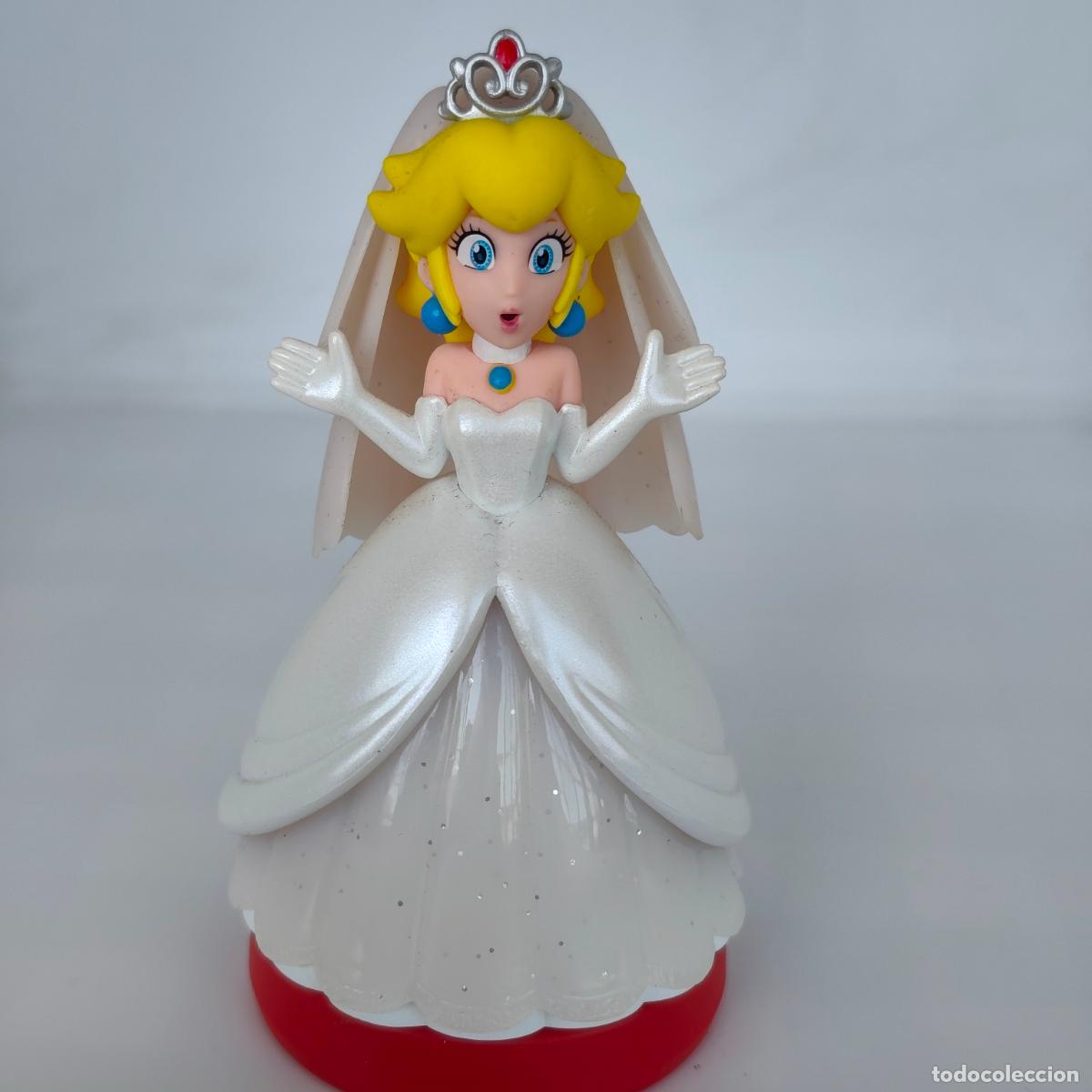 Videojuegos y consolas Nintendo Switch de segunda mano: amiibo de Peach (nupcial) (Super Mario Collection)