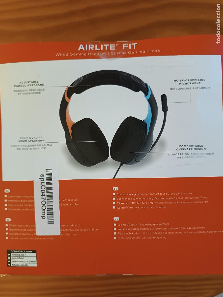 Videojuegos y consolas Nintendo Switch de segunda mano: AIRLITE FIT AURICULARES NINTENDO SWITCH 2 - Foto 2