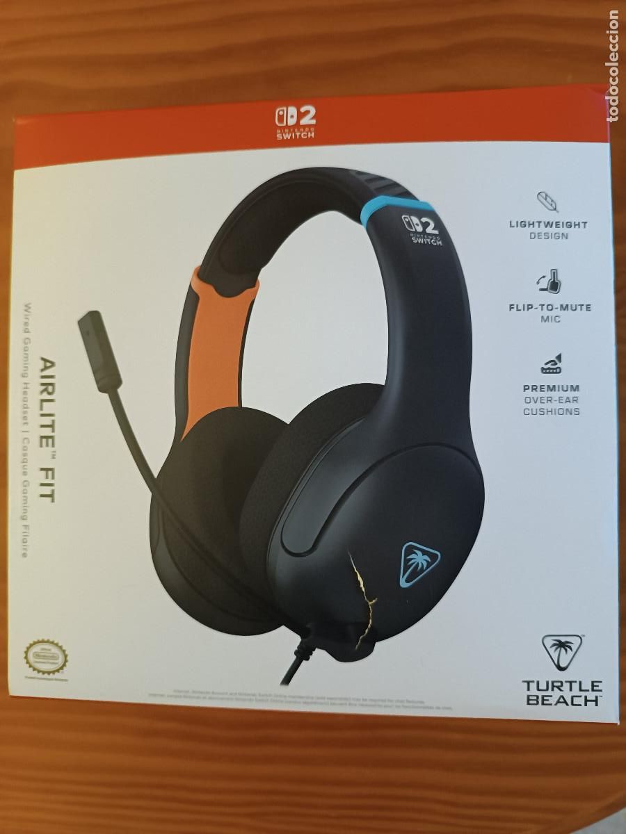 Videojuegos y consolas Nintendo Switch de segunda mano: AIRLITE FIT AURICULARES NINTENDO SWITCH 2