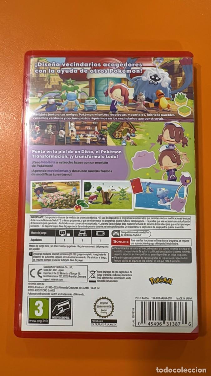 Videojuegos y consolas Nintendo Switch de segunda mano: Pok&eacute;mon Pokopia [Switch 2] - Foto 2