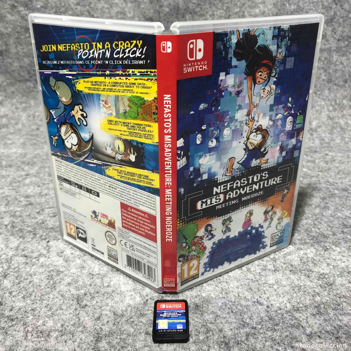 Videojuegos y consolas Nintendo Switch de segunda mano: NEFASTOS MISADVENTURE MEETING NOEROZE NINTENDO SWITCH