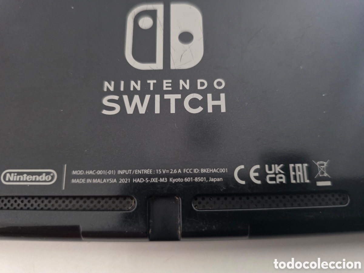 Videojuegos y consolas Nintendo Switch de segunda mano: Nintendo Switch HAC-001(-01) + Dock + 128GB - Foto 8