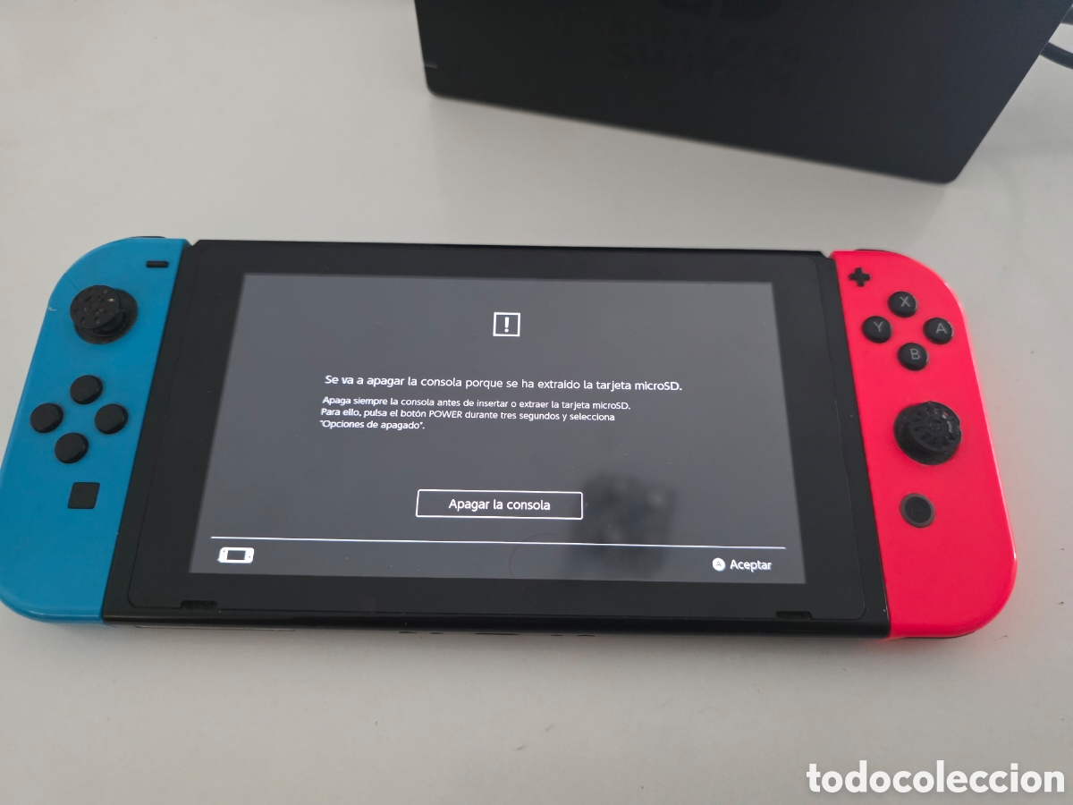 Videojuegos y consolas Nintendo Switch de segunda mano: Nintendo Switch HAC-001(-01) + Dock + 128GB - Foto 14