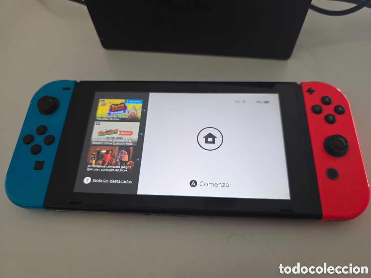 Videojuegos y consolas Nintendo Switch de segunda mano: Nintendo Switch HAC-001(-01) + Dock + 128GB - Foto 17