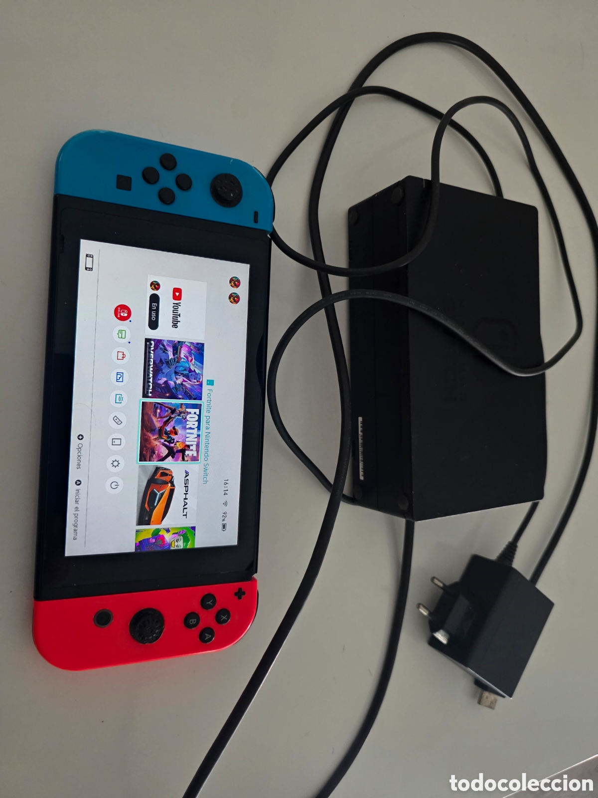 Videojuegos y consolas Nintendo Switch de segunda mano: Nintendo Switch HAC-001(-01) + Dock + 128GB