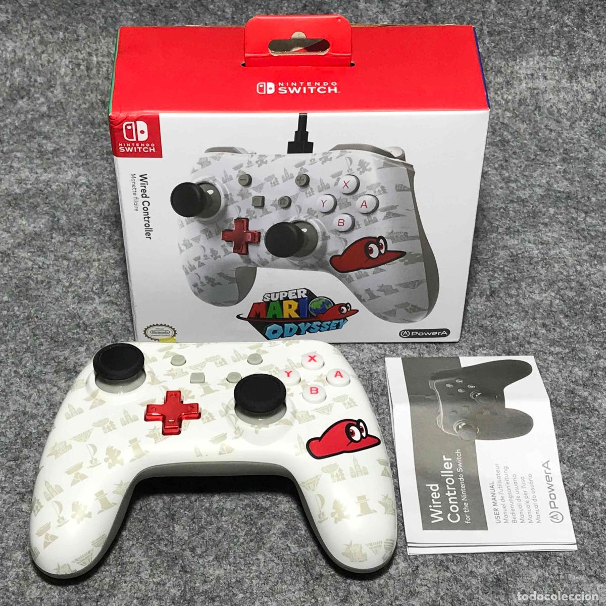 Videojuegos y consolas Nintendo Switch de segunda mano: WIRED CONTROLLER SUPER MARIO ODYSSEY NINTENDO SWITCH - Foto 1