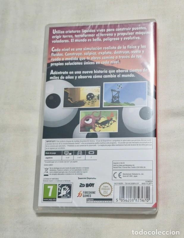 Videojuegos y consolas Nintendo Switch de segunda mano: World of goo 2 Switch - Foto 2