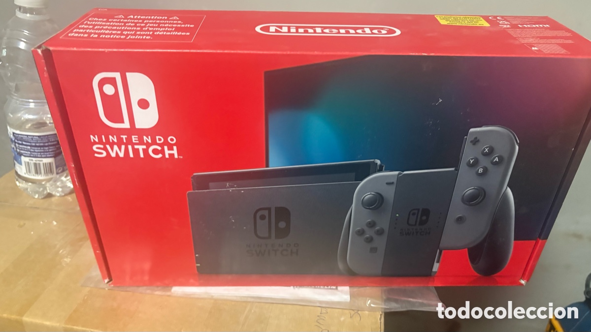 Videojuegos y consolas Nintendo Switch de segunda mano: Nintendo switch todo original embalaje cargador y cuatro juegos