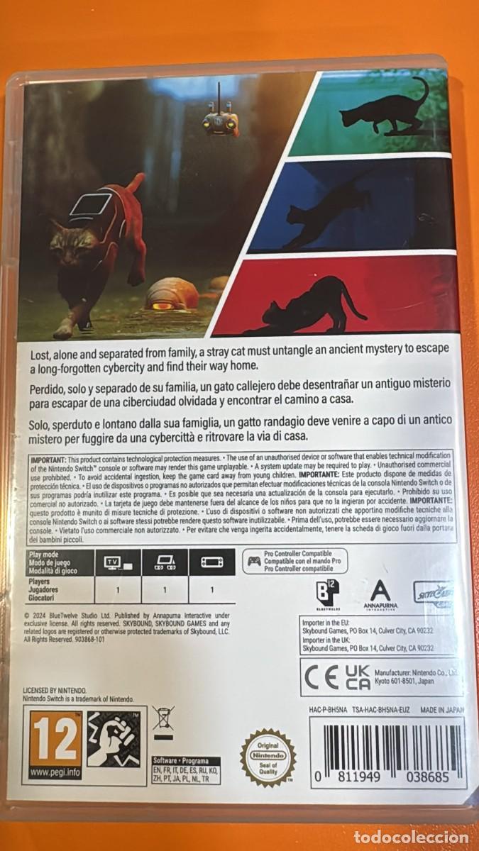 Videojuegos y consolas Nintendo Switch de segunda mano: Stray [NINTENDO SWITCH] - Foto 2