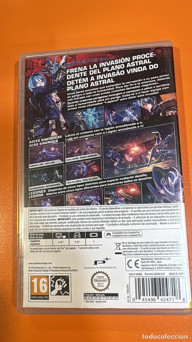 Videojuegos y consolas Nintendo Switch de segunda mano: Astral Chain [Switch] - Foto 2