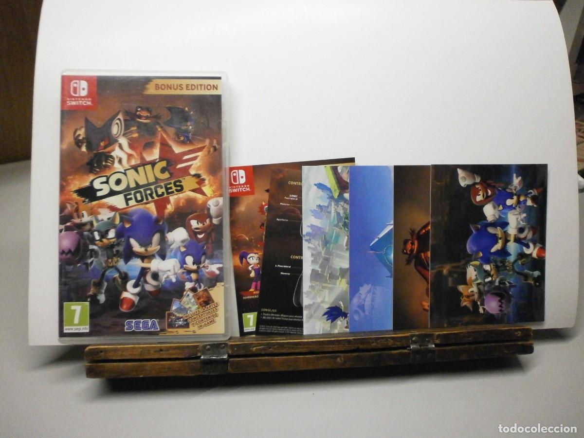 Videojuegos y consolas Nintendo Switch de segunda mano: nintendo switch sonic fortes bonus edition caja vacia sin juego
