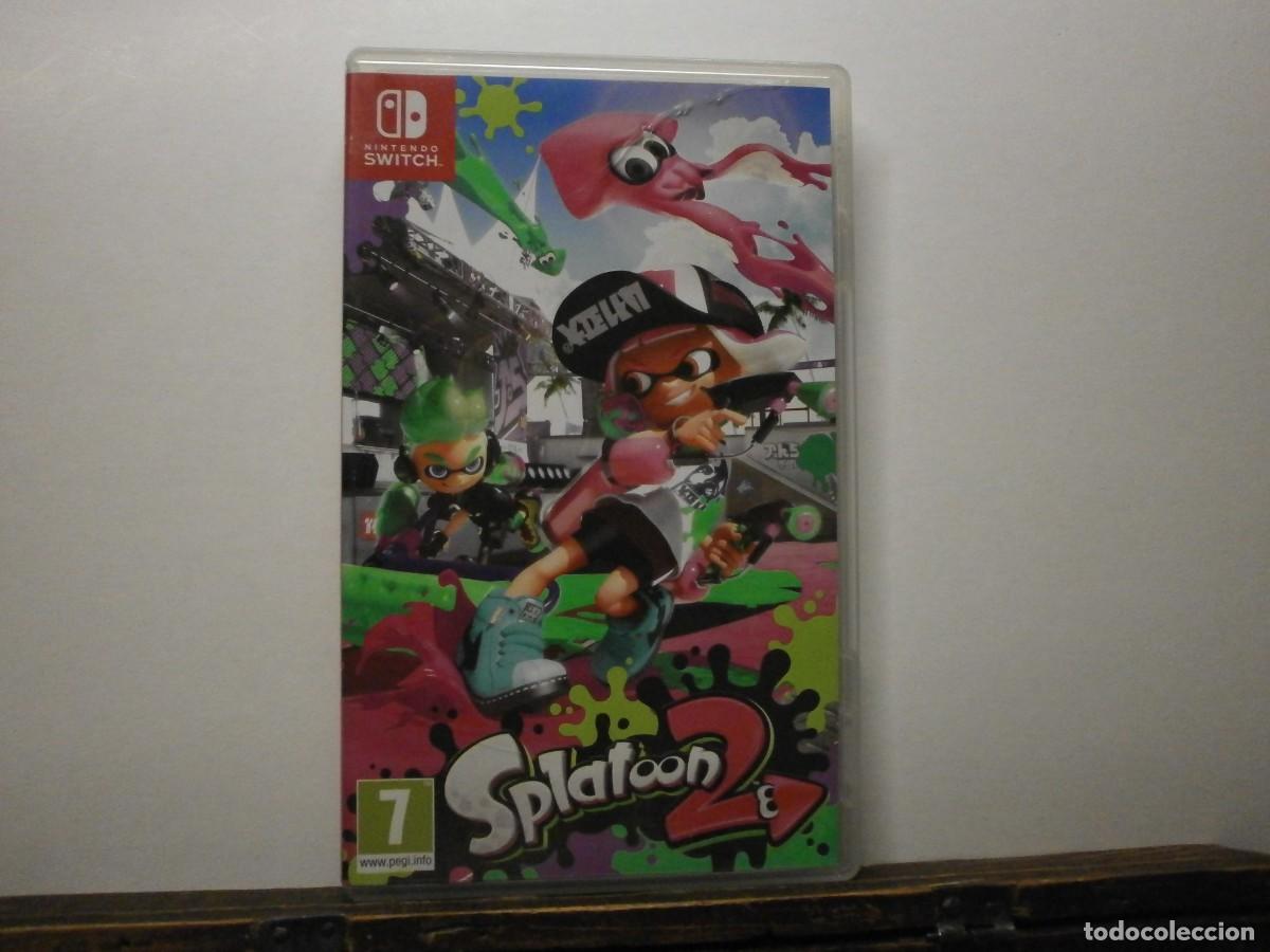 Videojuegos y consolas Nintendo Switch de segunda mano: nintendo switch splatoon 2 caja vacia sin juego