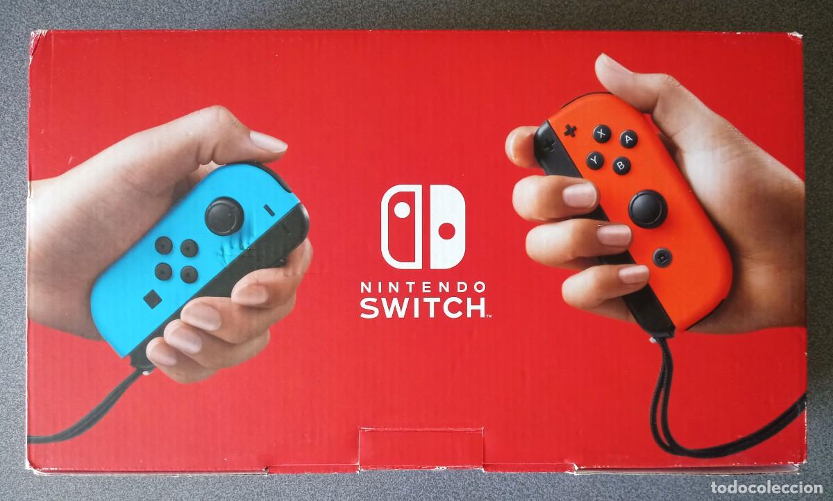 Videojuegos y consolas Nintendo Switch de segunda mano: Caja vac&iacute;a Nintendo Switch Nintendo Switch Sports correa de pierna