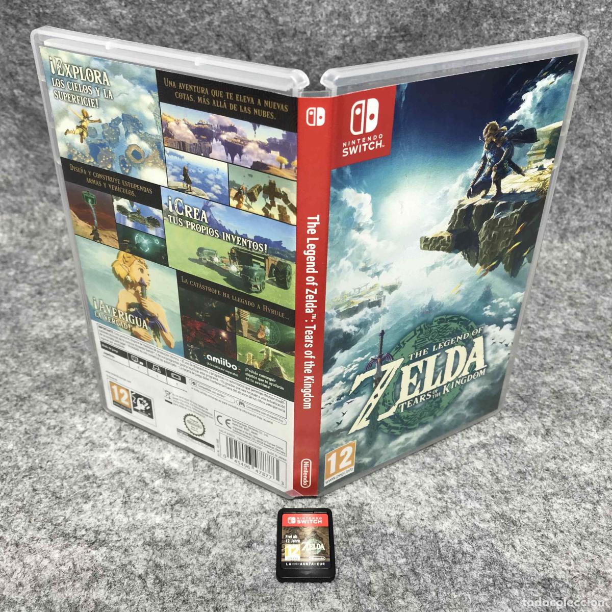 Videojuegos y consolas Nintendo Switch de segunda mano: THE LEGEND OF ZELDA TEARS OF THE KINGDOM NINTENDO SWITCH