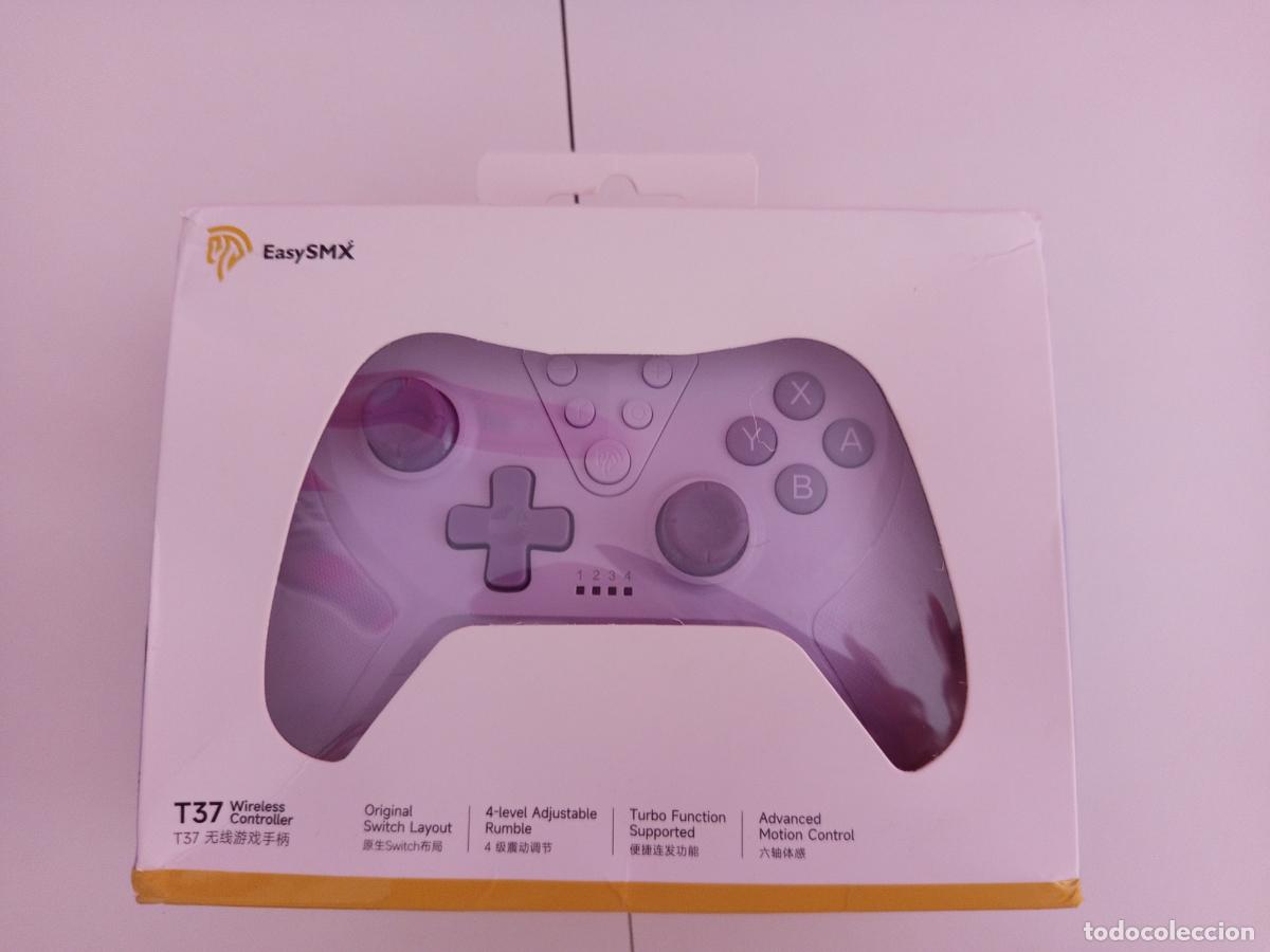 Videojuegos y consolas Nintendo Switch de segunda mano: MANDO MORADO PARA NINTENDO SWITCH
